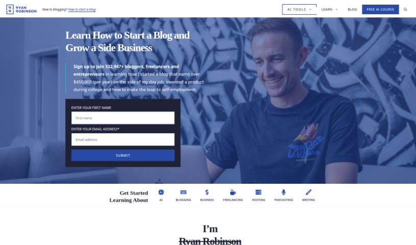 Screenshot of Rr-Blog Title Generator