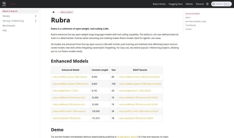 Screenshot of Rubra