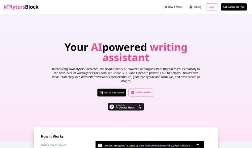 Screenshot of Rytersblock