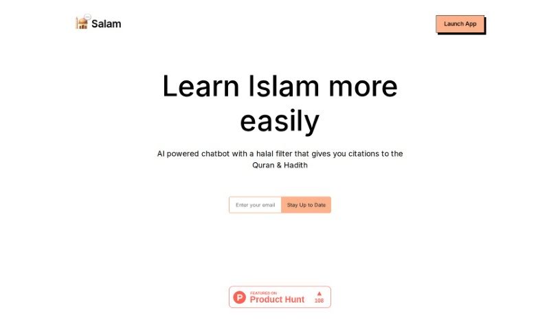 Screenshot of Salam Chat