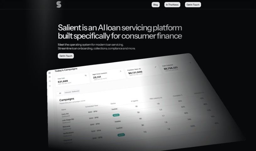 Screenshot of Salient