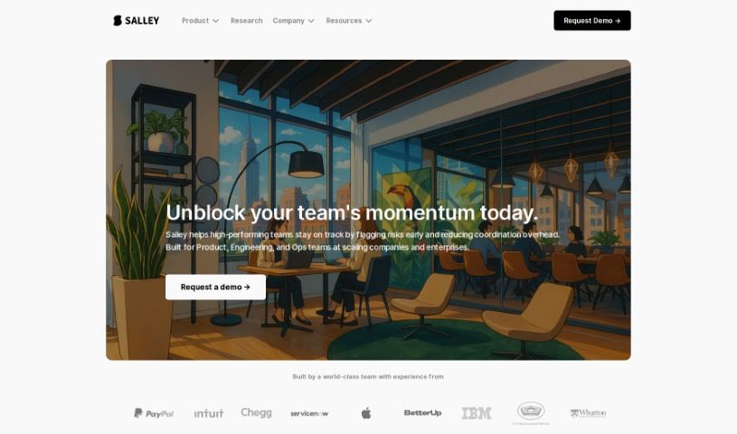 Screenshot of Salley