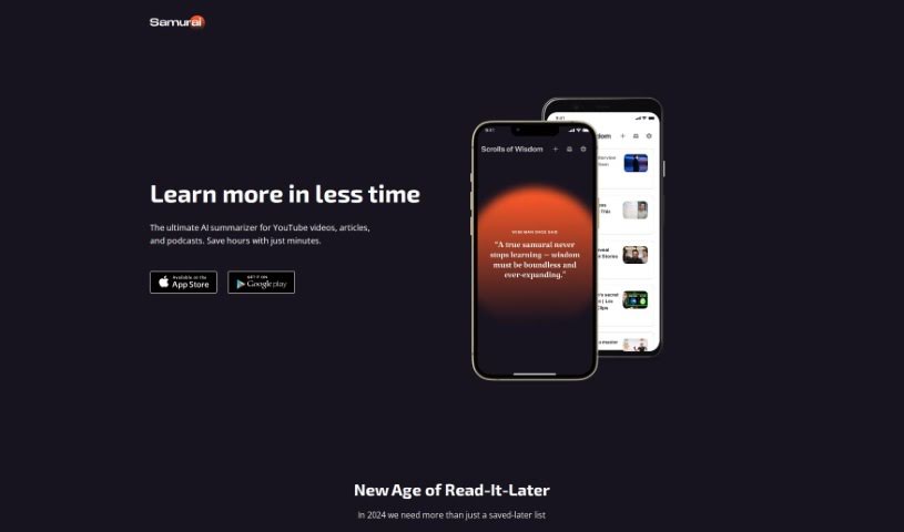 Screenshot of SamurAI AI