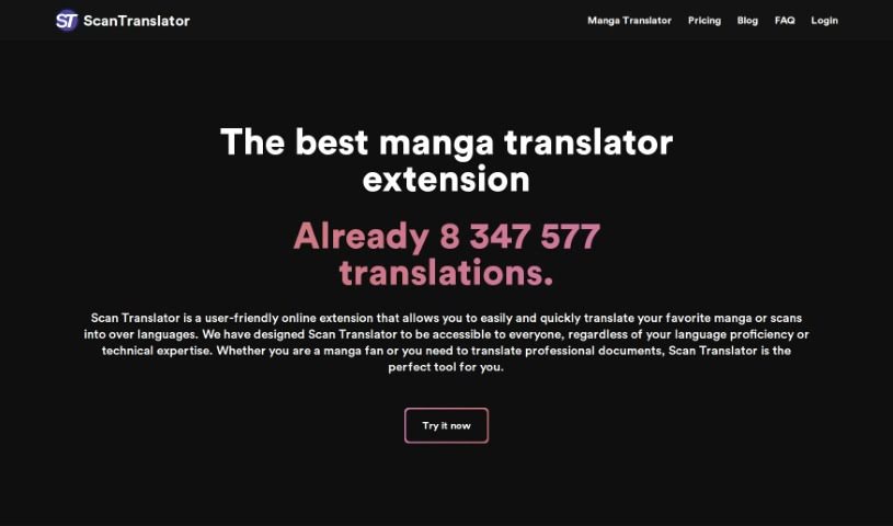 Screenshot of Scan Translator