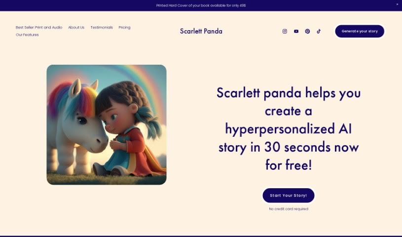 Screenshot of Scarlett Panda