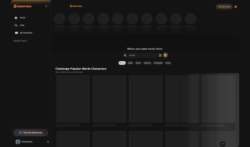 Screenshot of SceneXtras