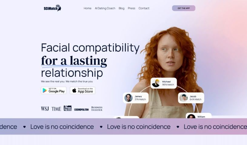 Screenshot of SCiMatch