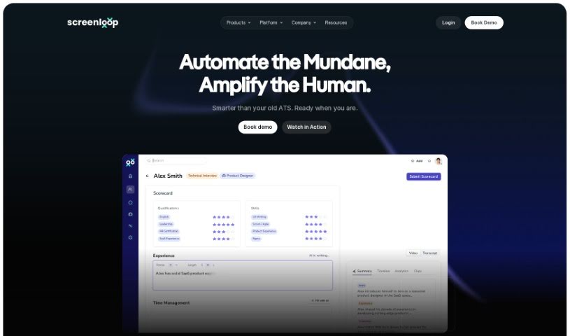 Screenshot of Screenloop