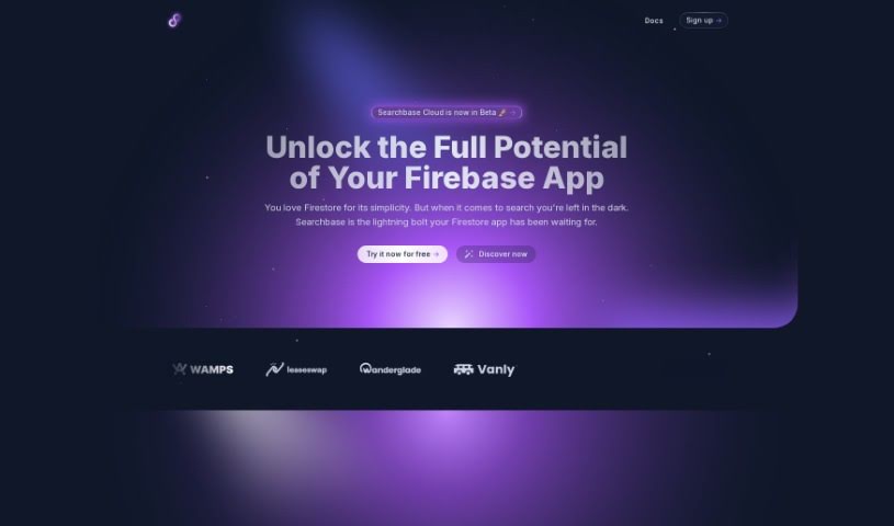 Screenshot of Searchbase