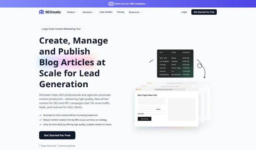 Screenshot of Seomatic