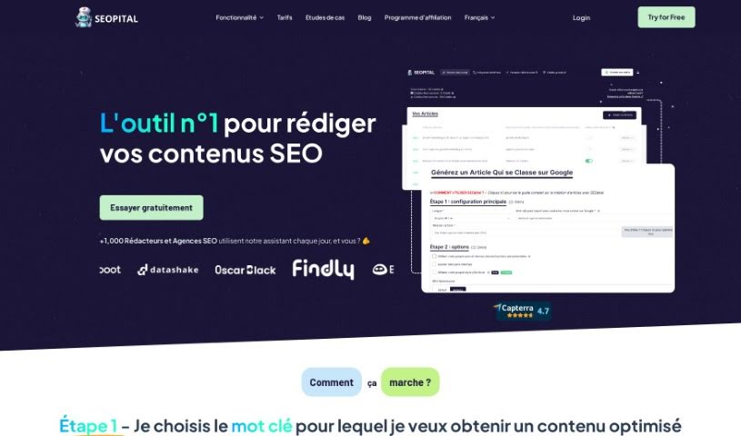 Screenshot of Seopital