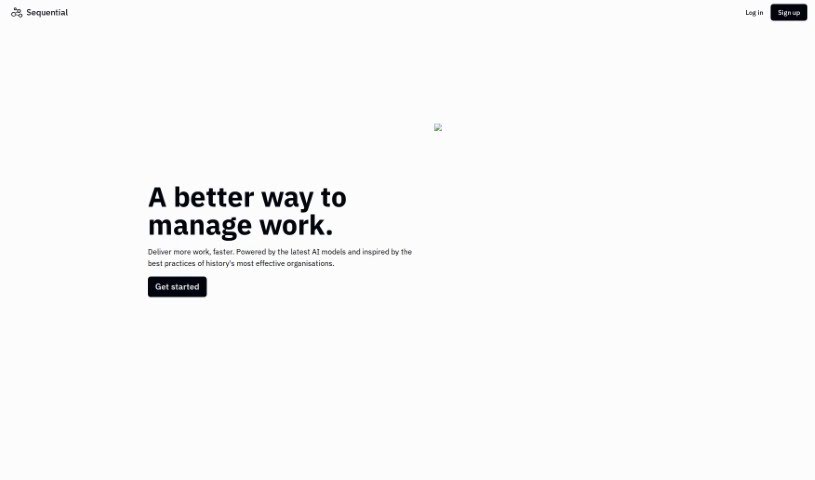 Screenshot of Sequential