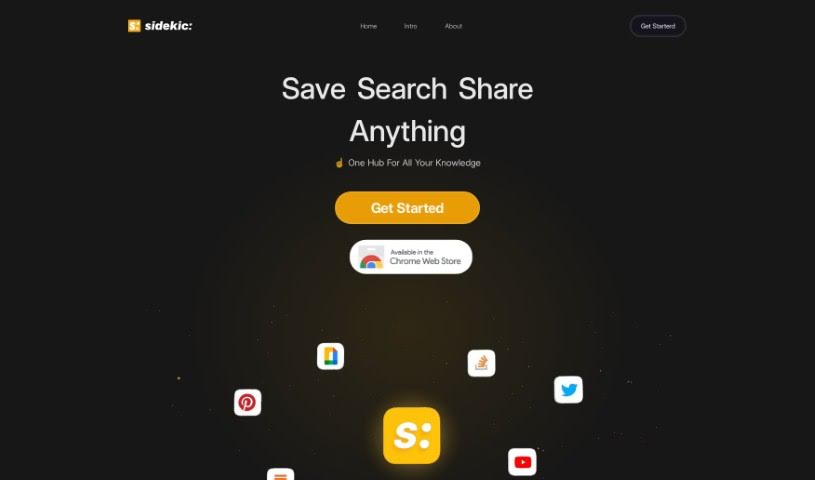 Screenshot of Sidekic Ai