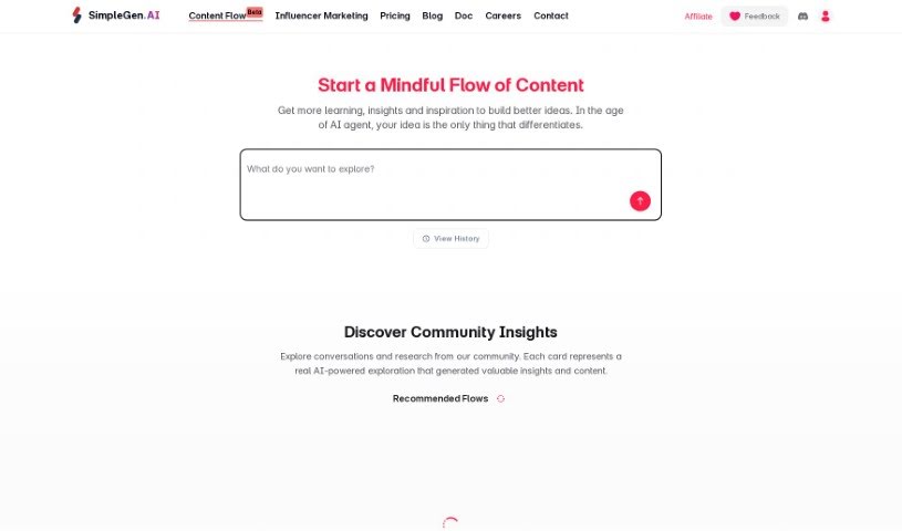 Screenshot of SimpleGen