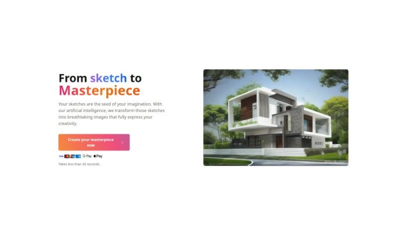 Screenshot of Sketchimage.ai