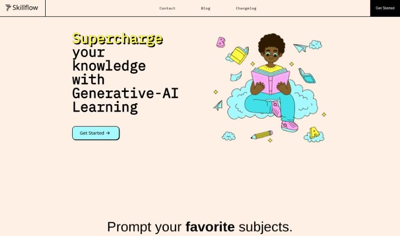 Screenshot of Skillflow