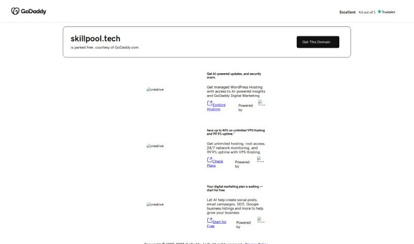 Screenshot of SkillPool