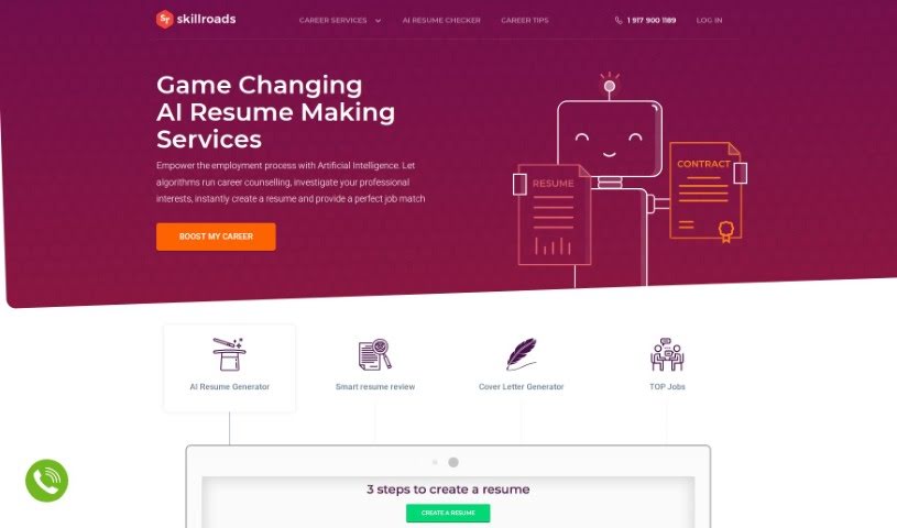 Screenshot of Skillroads
