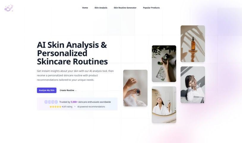 Screenshot of Skingenie