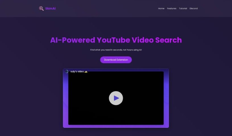 Screenshot of Skm.ai