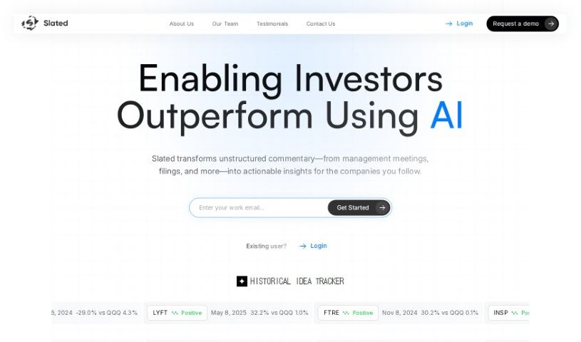 Screenshot of Slated