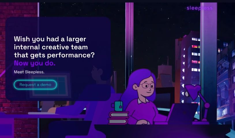 Screenshot of Sleepless