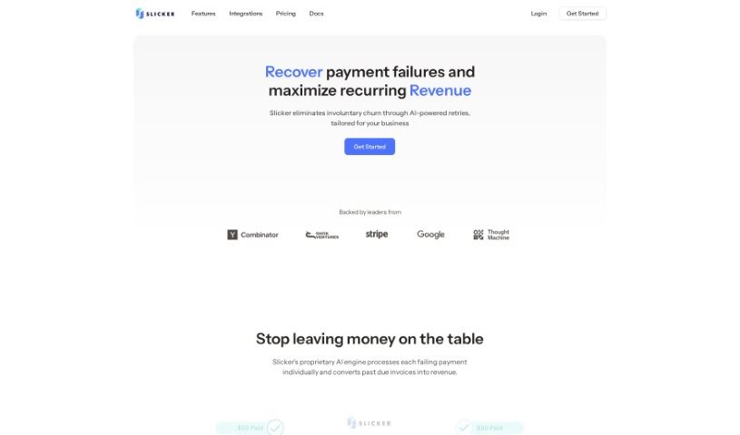 Screenshot of Slicker