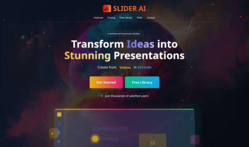 Screenshot of SliderAI