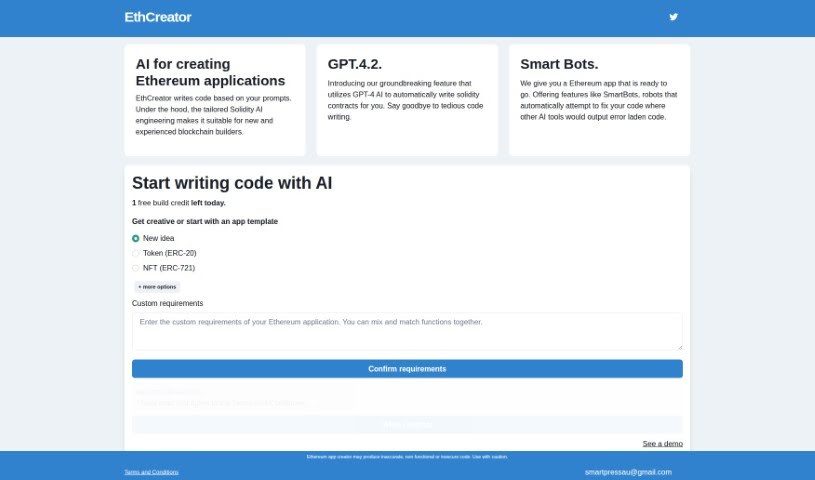 Screenshot of Smartpress