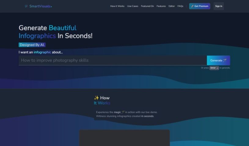 Screenshot of SmartVisuals