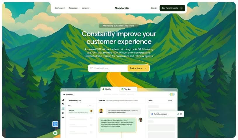 Screenshot of Solidroad