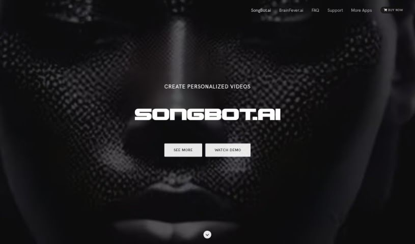 Screenshot of SongBot
