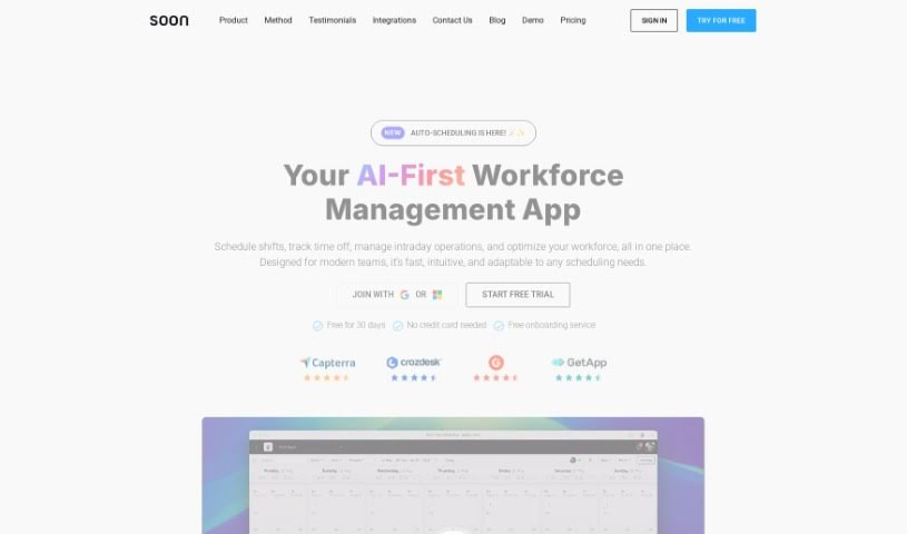 Screenshot of Soon Pulse