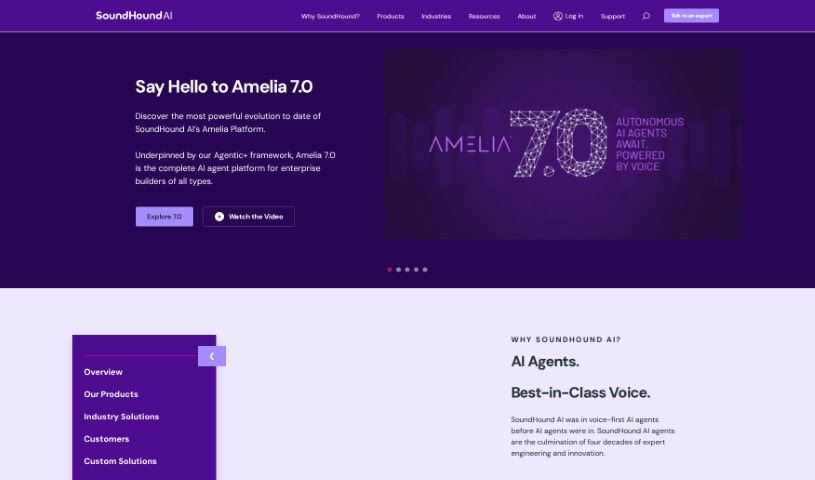 Screenshot of SoundHound