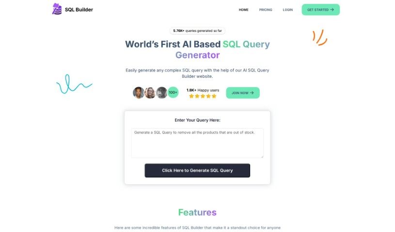 Screenshot of Sql Builder