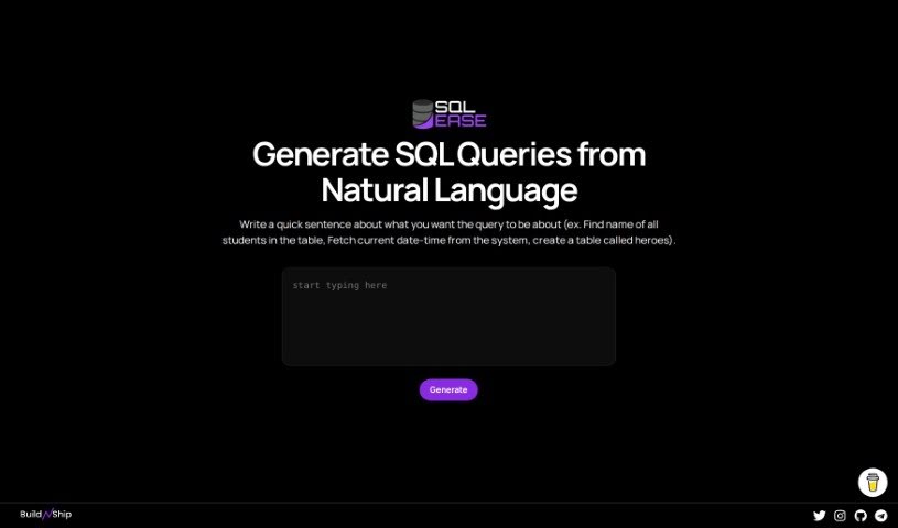 Screenshot of SQL-Ease