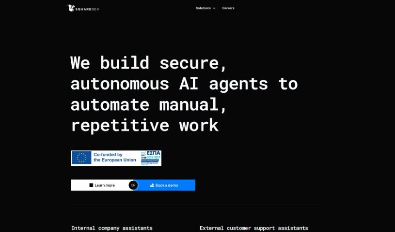 Screenshot of Squaredev