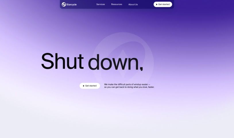 Screenshot of Starcycle