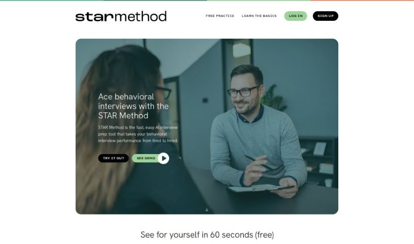 Screenshot of Starmethod