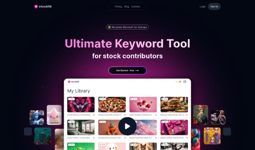 Screenshot of Stockfill