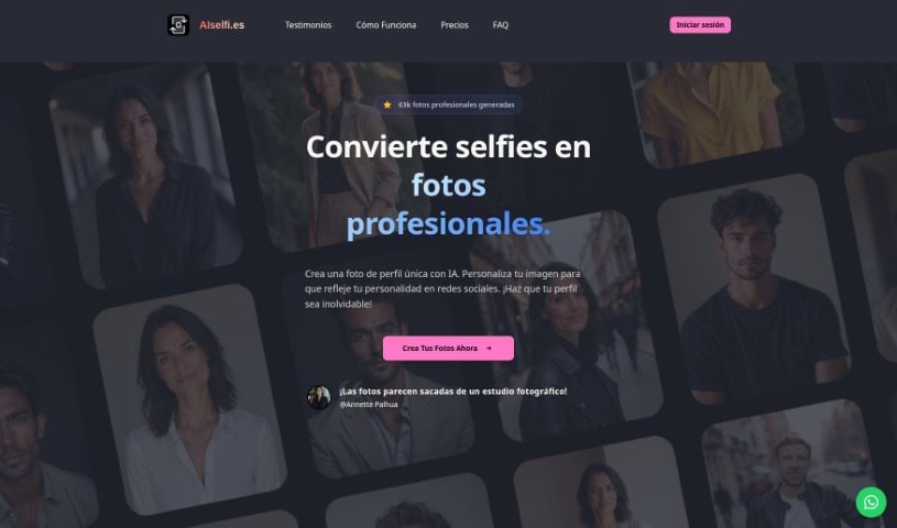 Screenshot of Stockphotoai