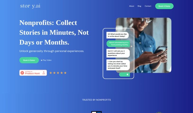 Screenshot of Storly