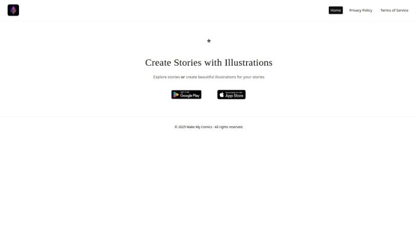 Screenshot of Story Illustrator AI