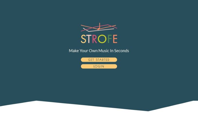 Screenshot of Strofe