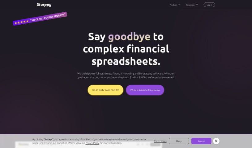 Screenshot of Sturppy