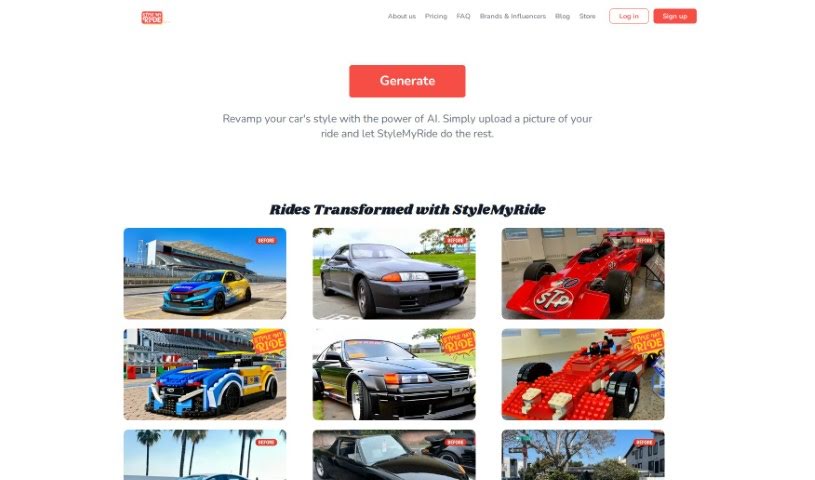 Screenshot of Stylemyride