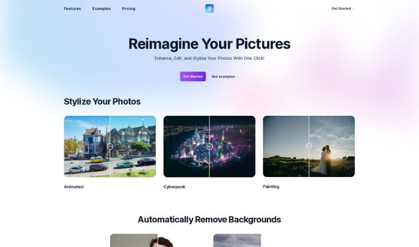 Screenshot of Stylize