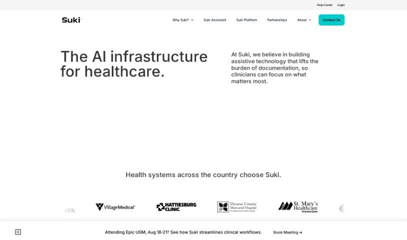 Screenshot of Suki AI