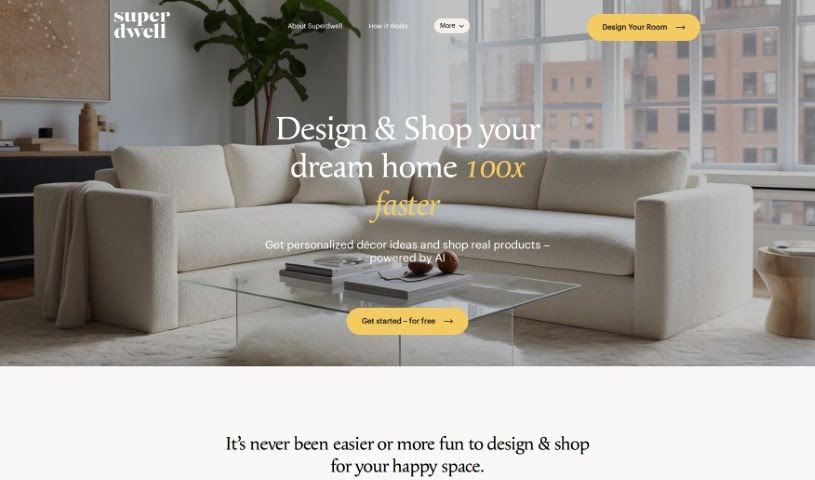 Screenshot of Superdwell