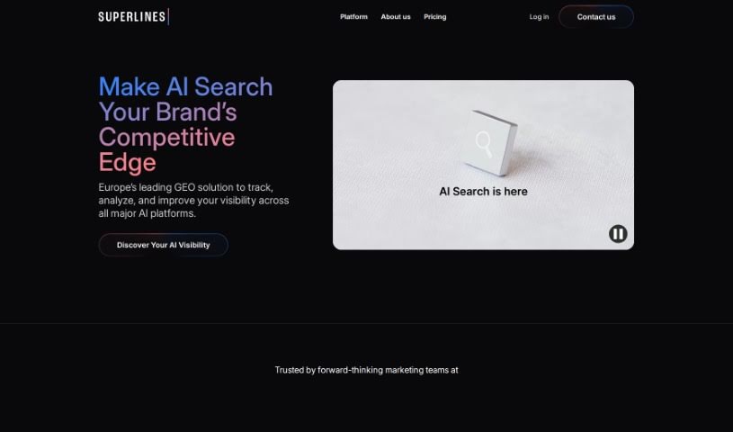 Screenshot of Superlines